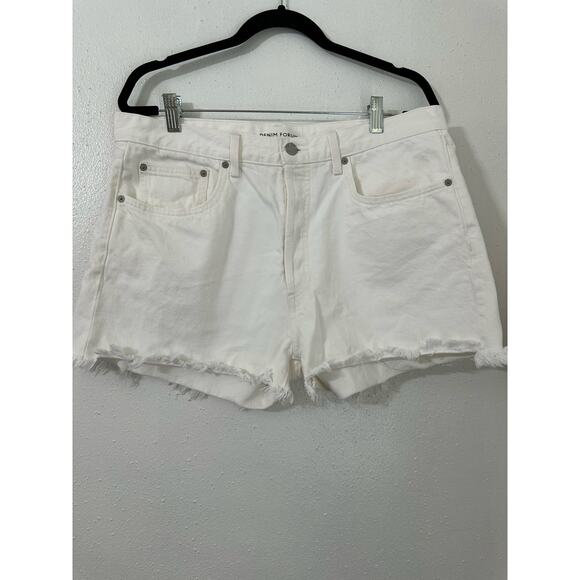 Aritzia Denim Forum The Ex BF Hi Rise Shorts 31 - Picture 1 of 7